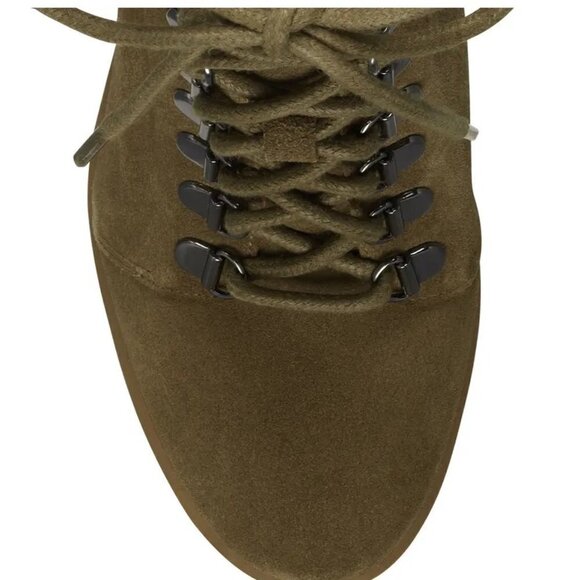 NWT! Jessica Simpson Mistah Platform Ankle Bootie in Olive Green -Multiple Sizes - Picture 2 of 8